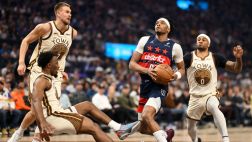 [腾讯全场集锦]🏀勇士3人20+胜奇才迎3连胜 铂金28+8 桑托斯27分 莱利22+5+5