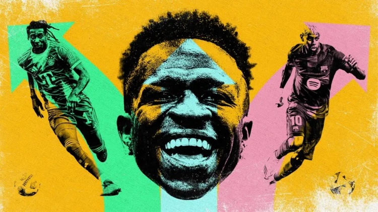 BBC评世界十大边锋 奥利塞居首亚马尔次席维尼修斯第三 BBC评世界十大边锋 奥利塞居首亚马尔次席维尼修斯第三