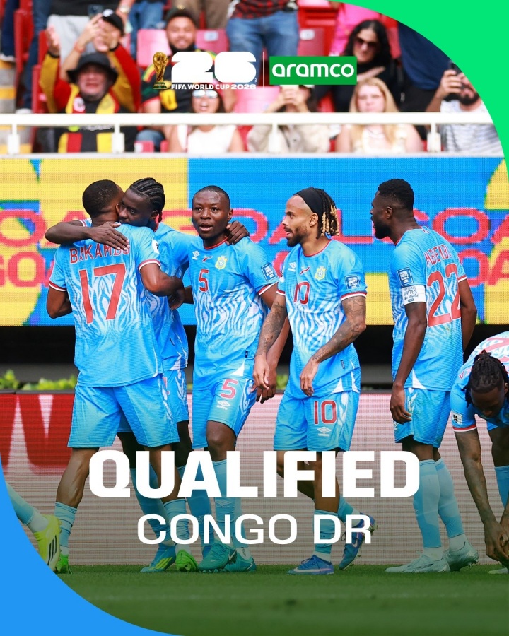 民主刚果52年圆梦世界杯 巴坎布领衔中超旧将集体发声