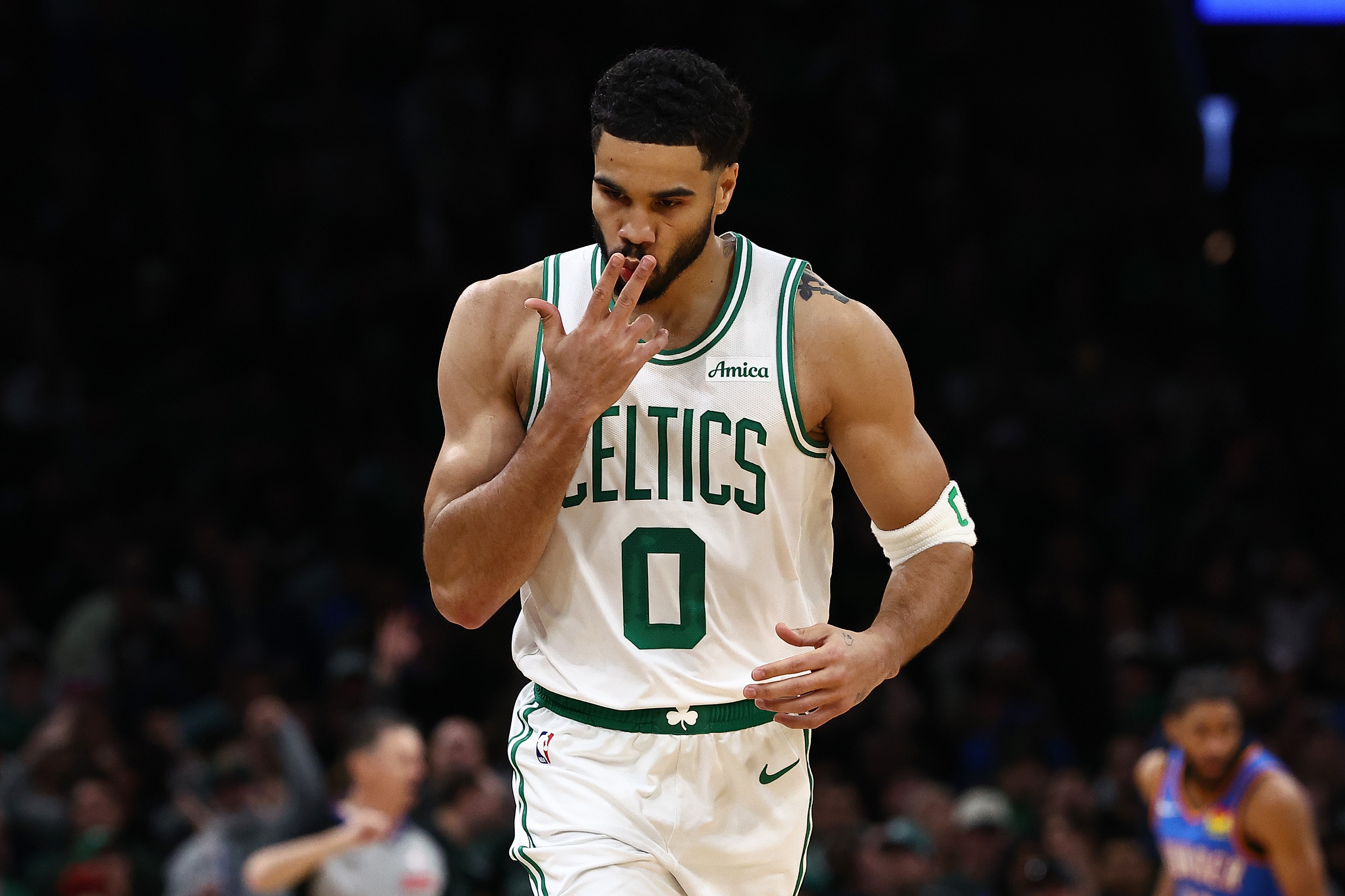 塔图姆三节23+11+9准三双 坦言季后赛出战已超预期