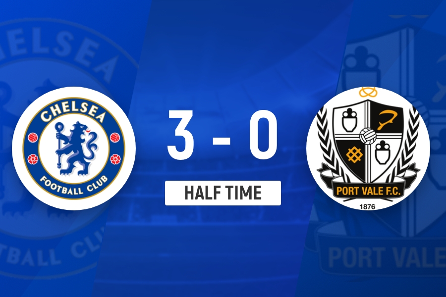 切尔西半场三球击溃维尔港 哈托64秒闪击定基调