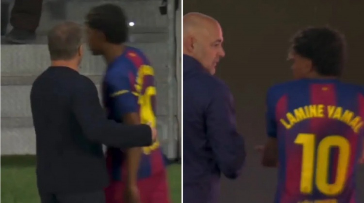 亚马尔赛后发怒离场 西媒披露与门将教练指令过载有关 亚马尔赛后发怒离场 西媒披露与门将教练指令过载有关