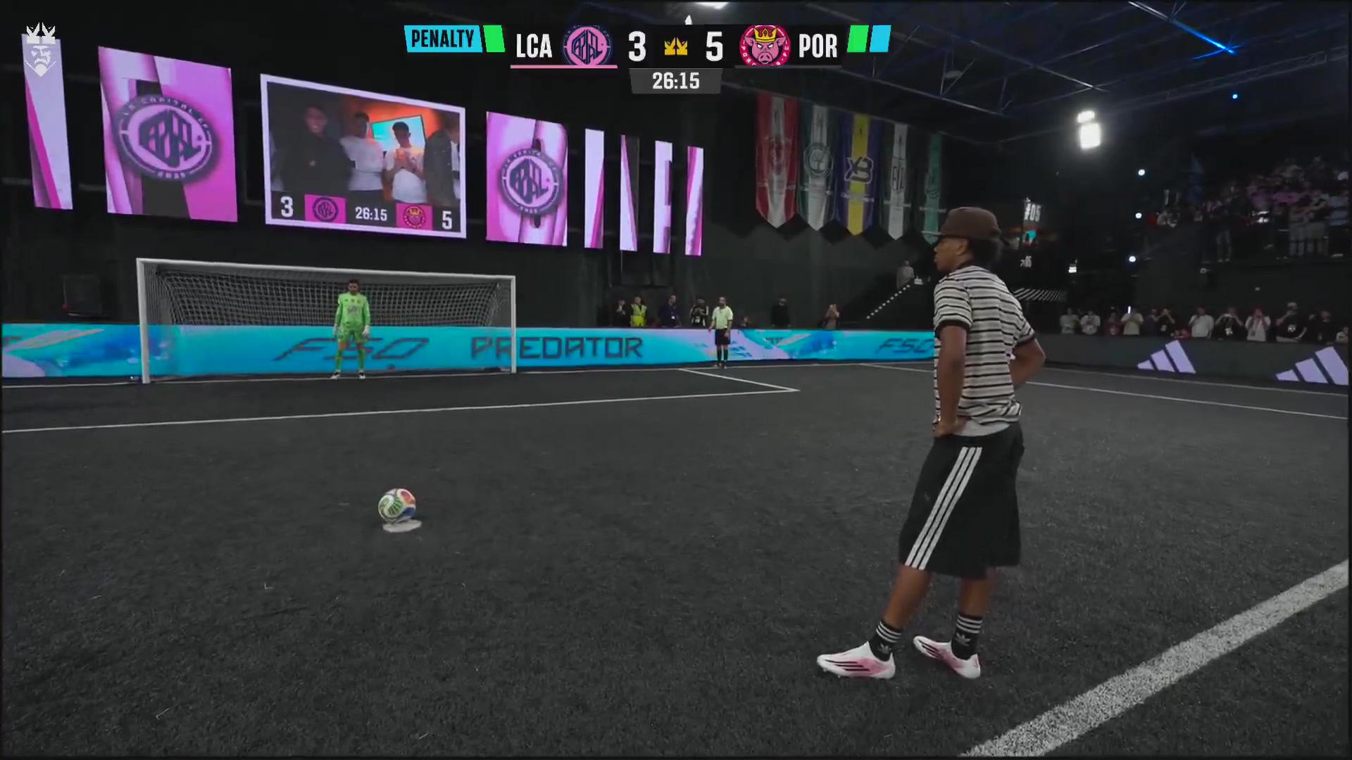 巴萨三将现身国王联赛 亚马尔主罚点球命中