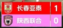 中甲转播再现重大失误 比分牌惊现1比-1