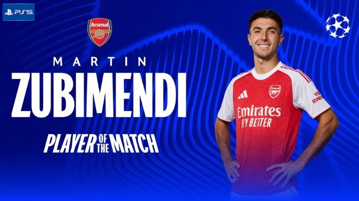 苏维门迪攻防统治中场 阿森纳零封葡体晋级四强