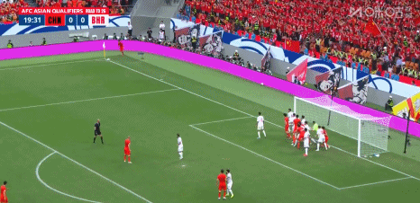 王钰栋点射破门 国足1-0巴林以小组第六结束世预赛征程
